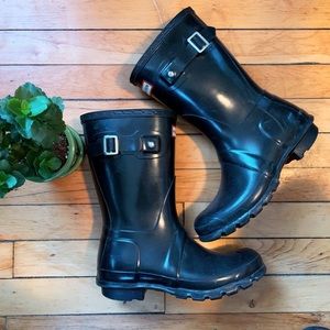 Black Hunter Boots